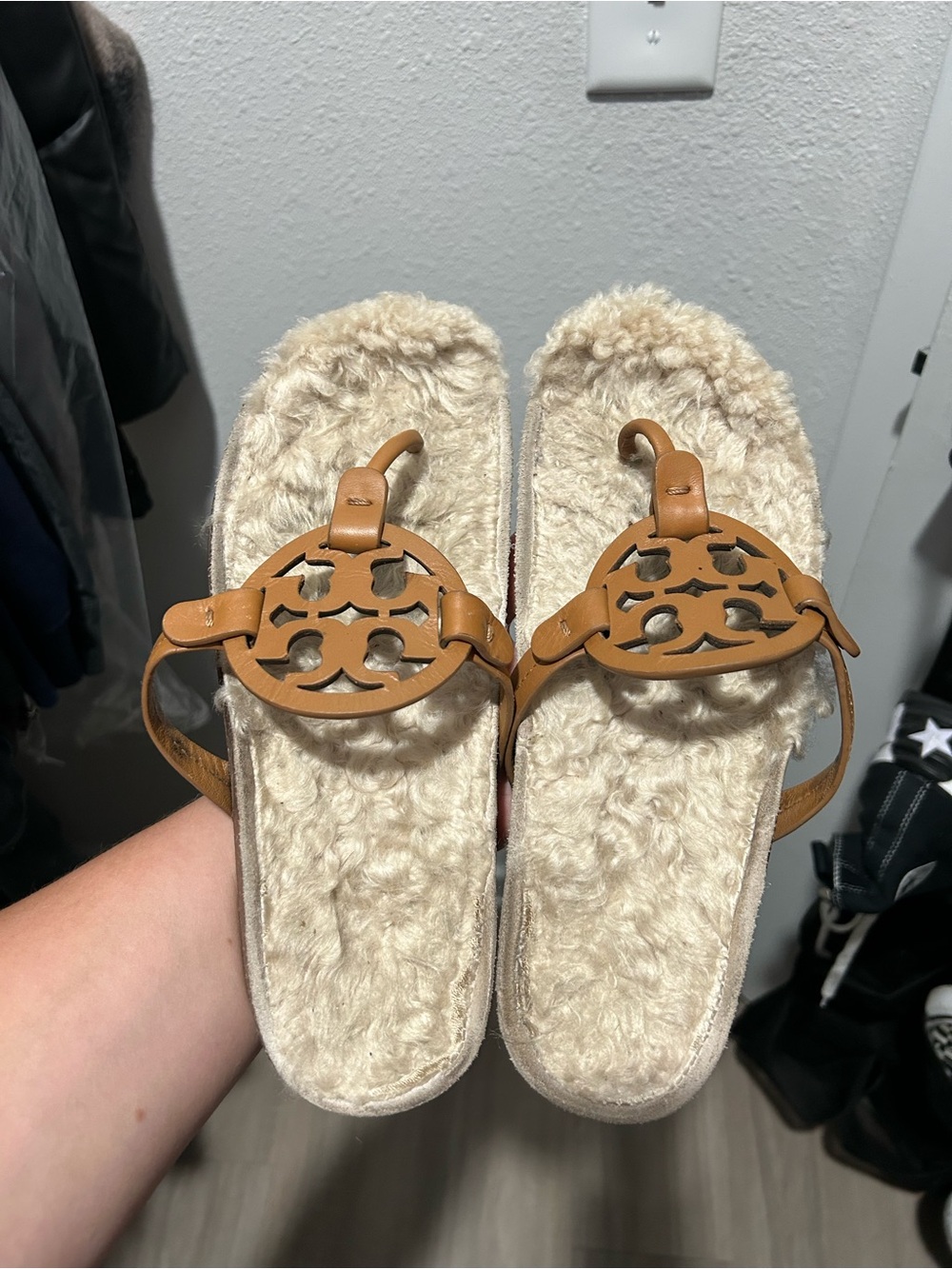 Tory Burch Miller Sandals - Sherpa